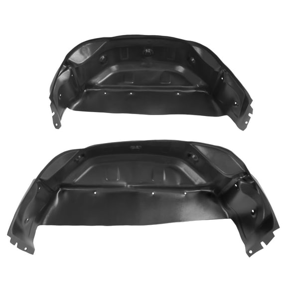 KOJEM Rear Wheel Well Guards Compatible with 2020-2024 Chevrolet Chevy Silverado 2500 3500 HD Rear Wheel Well Liner Driver & Passenger Side