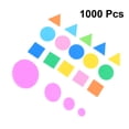 thumbnail image 4 of Shisuyan 1000 Pcs Autocollants Géométrie Mini Autocollants Auto-Adhésifs Formes Géométrie Autocollants Cognitifs, 4 of 8