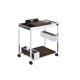 thumbnail image 1 of Carrito de servicio Casafoyer Lisses de metal cromado con 2 compartimentos, 1 of 4