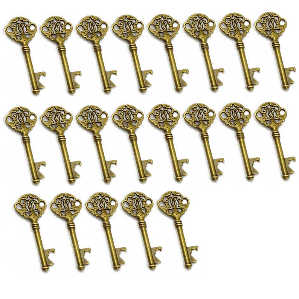 Vintage Key Bottle Opener Set Unique Party Favors and Souvenirs 4