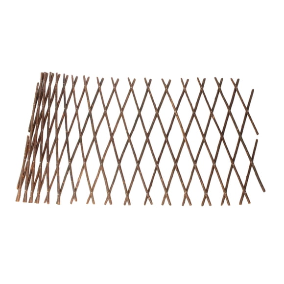 Expandable Wooden Garden Fencing Trellis Plant Support Lattice Panel Screen