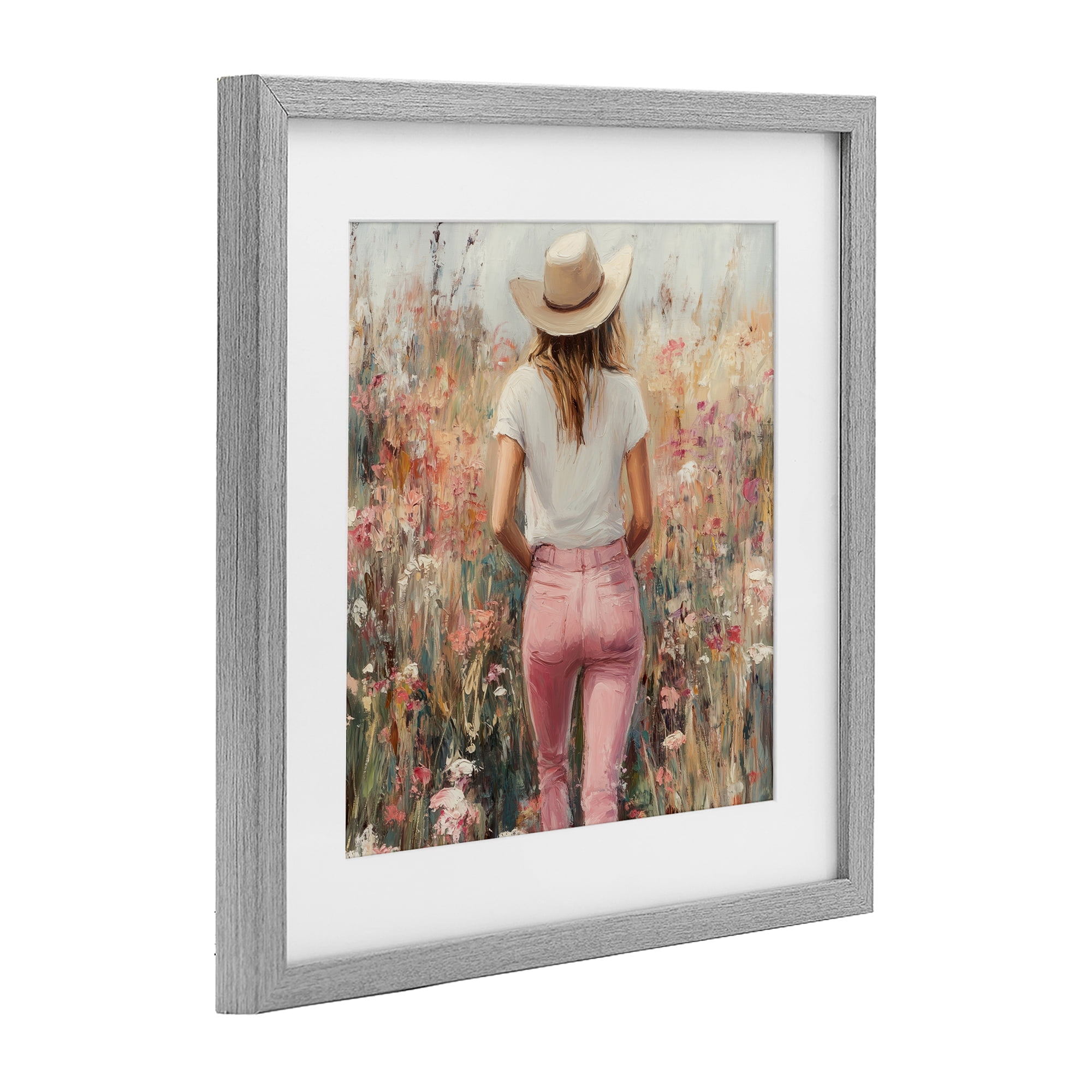 Stupell Industries Moment Of Peace Gray Framed Print Under Glass, design by Heidi Kuntz