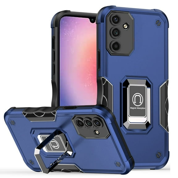 For Samsung Galaxy A24 4G Optimum Kickstand Cover Case - Blue