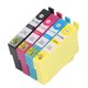 thumbnail image 3 of 4 piezas Cartucho de tinta Negro Cian Magenta Amarillo Suave Precisión Transparente Antidesvanecimiento Cartucho de tinta de impresora para Stylus T1331 T1332 T1333 T1334, 3 of 9