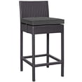 thumbnail image 3 of Modway Convene Outdoor Patio Fabric Bar Stool, 3 of 3