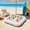 24.4x24.4 inches, variant on Inflatable Cooler Float - Pool Cooler Float Tray, Square Floating Ice Bar & Food Drink Holder for Pool Party Picnic Beach