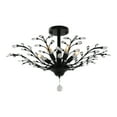 thumbnail image 5 of Wildnix Crystal Chandeliers, Vintage Black Branches with Sparkling Diamond-Like Crystals, Elegant and Sturdy Design, Easy to Install, Ideal for Home or Gift Giving, 5 of 7
