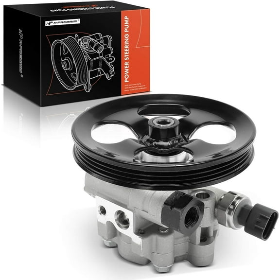 A-Premium Power Steering Pump with Pulley Replacement for Scion xA xB Toyota Echo 2004-2006