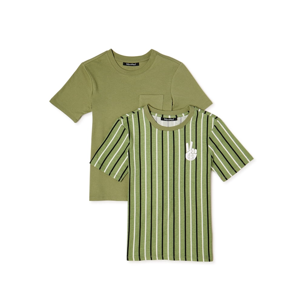 bleached striped shirt