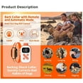 thumbnail image 2 of PaiPaitek Dog Training Collar with Remote and Automatic Mode-3300ft Range Dog Shock Collar,IPX7 Waterproof Dog Bark Collar+LED Dog Collar for Small Medium Large Dogs, 2 of 11