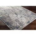 thumbnail image 3 of Surya Norland NLD-2306 94x120" Rectangle Fabric Rug in Light Gray/Dark Blue, 3 of 7