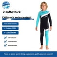thumbnail image 2 of Children's thickened one-piece diving suits, keep warm and comfortable, and enjoy the fun on the water!,2,M121A, 2 of 19