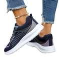 thumbnail image 4 of Womens Walking Sneakers Mesh Breathable Lightweight Walking Shoes Athletic Tennis Running Shoes Non-slip Fashion Sneakers for Women, 4 of 5