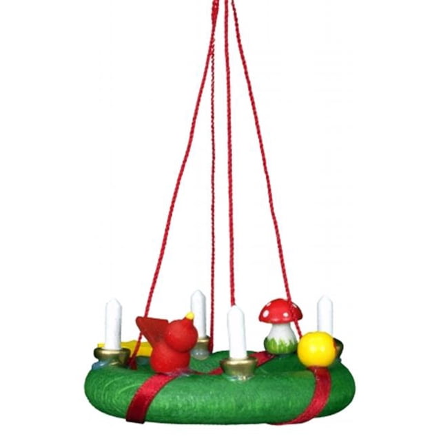 ULBR 10-0160 Christian Ulbricht Ornament - Christmas Wreath