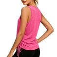 thumbnail image 6 of Jaunzuar Workout Tank Tops Woman Wide Strap Summer Sleeveless Tops Outdoor Running Athletic Tank Tops, S-3XL, 6 of 8