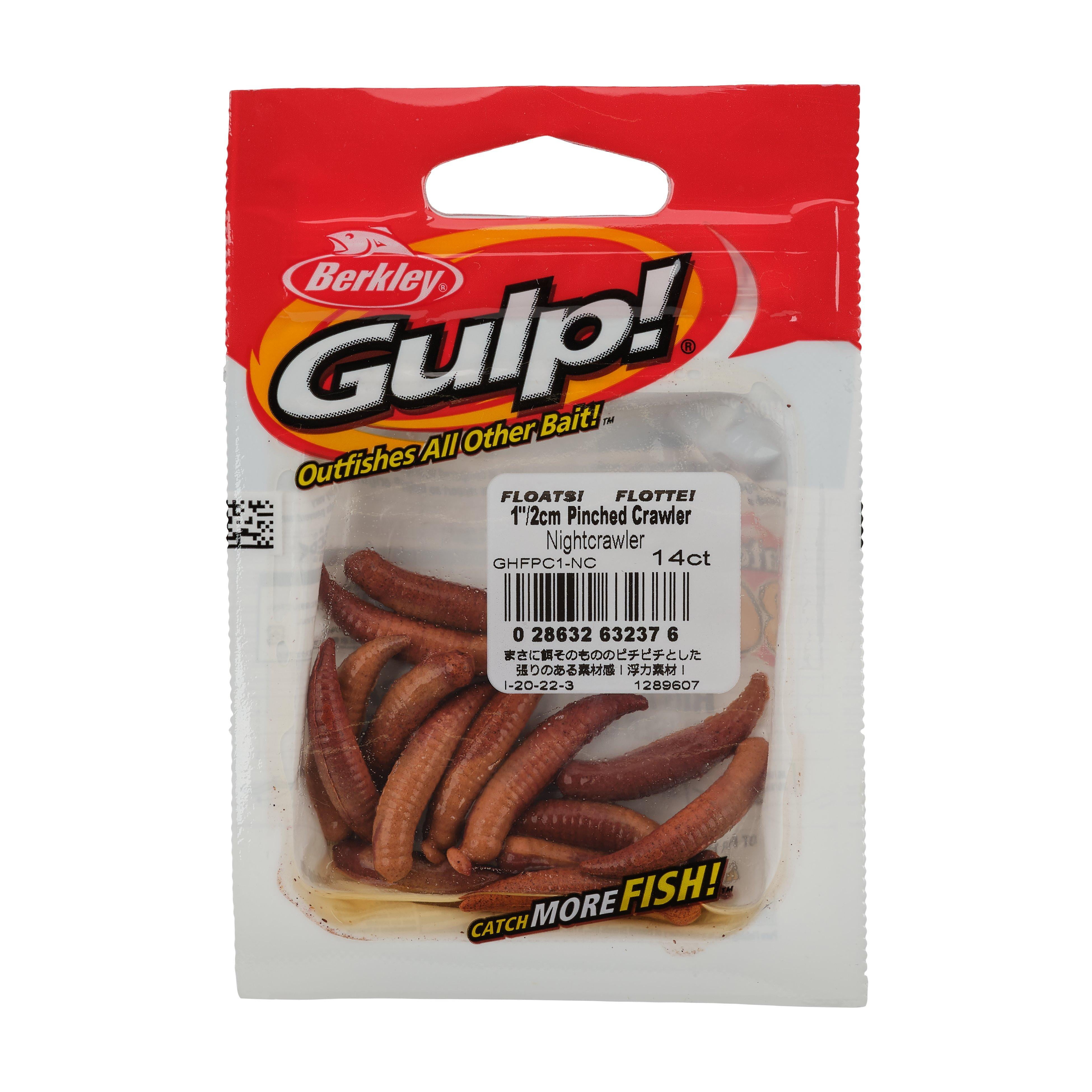 (2 pack) Berkley Gulp! Floating Pinched Crawler Soft Bait