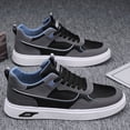 thumbnail image 4 of Men' All-Weather Sneakers with Sole -  Wide Width Low-Top Suitable for Spring Outdoor & Year-Round Wear - Durable Round Toe Casual Sneakers (Lace-Up)，, 4 of 4