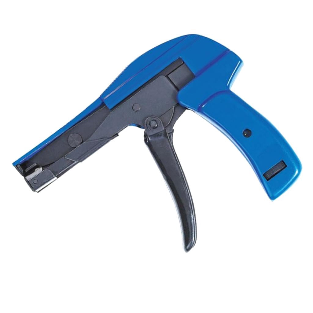 Nishiyuenyi Heavy Duty Cable Tie Gun Fastening Tensioner & Cutter Tool for 2.4 - 4.8mm Nylon