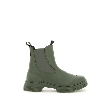 

Ganni Recycled Rubber Ankle Boots Women