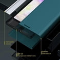 thumbnail image 3 of For Samsung Galaxy A36 5G Case Anti-Drop Leather Phone Cover with Stand - Black, 3 of 5