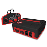 Old Skool CLASSIQ N Console Compatible with NES - Black/Red Clone System