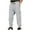 Gray, variant on BXINGOHAI Men's Fleece Sweatpants with Pockets Tapered Joggers Drawstring Waist Athletic Gym Running Workout Track Pants Black,L