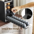 thumbnail image 6 of Coffee Pod Drawer Holder 72 Pods Large Capacity 4 Tier Holder for Vertuo Coffee Pod Organizer for Countertop Storage Rack for Nespresso Vertuo Pods Space Saving Black KH06BB, 6 of 7