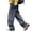 VZ25# Dark Gray, variant on Mens Pants Solid Color Elastic Waist Outdoor Mountaineering Windproof Side Open Zip Straight Leg Hiking Trousers Casual Versatile Dailywear