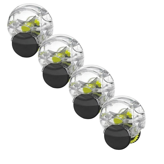 Living Garlic Mincer,Rolling Garlic Chopper,Garlic Roller,Garlic Crusher,Chef Kitchen Tools,Easy to Clean,Just Rinse