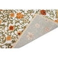 thumbnail image 5 of Bashian Rugs 42x66" Rectangular Microfiber Area Rug in Ivory/Rust, 5 of 6