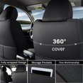 thumbnail image 2 of Fundas de Asiento Coverado SCSF07Q para Toyota Tacoma 2005 a 2023 Juego Completo Cuero Sintetico Impermeable, 2 of 5