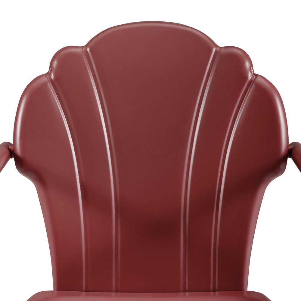 Crosley Furniture Tulip 2Pc Retro Outdoor Chair Set - 2 Chairs