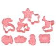 thumbnail image 1 of D Cortador de galletas, cortadores de galletas de plástico, herramienta con forma de pastelería marina, molde para galletas en relieve, mejore su experiencia, 1 of 14
