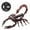 Black, variant on Infrared Remote Control Trick Toy Realistic Crawling Animal Model Parody Novelty