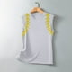 thumbnail image 4 of ICHUANYI Clearance Women Printing Tank Fit Round-Neck Sleeveless Pullover Tee Tops(White, L) ICHUANYI WER2023081000747, 4 of 5