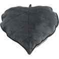 thumbnail image 1 of Coussin en Peluche Feuille Coussin de Sol Coussin Décoratif Coussin de Lecture (50cm, Gris), 1 of 4