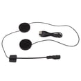 thumbnail image 1 of Auriculares para casco con sonido estéreo, altavoces transparentes para casco con llamadas manos libres, reducción de ruido inteligente, Control de llamadas musicales, 1 of 8