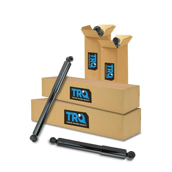 TRQ Shock Absorbers Front & Rear Kit Set of 4 for Chrysler Aspen Dodge Durango SBA60309