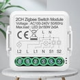 thumbnail image 4 of Módulo De Interruptor Inteligente Módulo de interruptor de vida inteligente con control remoto ZigBee Smart DIY Breaker (2 Gang), 4 of 9