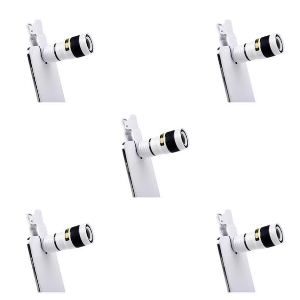 Tholdsy Phone Telescopic Camera 8X Outdoor Birdwatching Backpacking Long Focal Travel Smartphone Telephoto External Clip Lens Type2 NO2