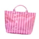 thumbnail image 2 of Bolso informal de fin de semana, bolsa de la compra, bolso de trabajo de PVC a rayas, bolso de playa, bolso de hombro para enfermera Rosa, 2 of 9