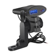 thumbnail image 2 of Adaptador de carga,Cargador de teléfono para motocicleta QC 3.0 Carga rápida,Voltajes de entrada del cargador de motocicleta 12v-24v,Accesorios Interruptor de apagado inteligente,Piezas IP67, 2 of 7