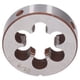 thumbnail image 4 of Herramienta de reparación de roscas de tubos cilíndricos de acero de aleación con troquel de roscado redondo G5/8 pulgadas con 6 orificios para virutas, 4 of 9