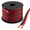 Frosted Red/Black-30 Feet, variant on 16 Gauge Frosted Purple/Black 30 Feet Oxygen-Free Copper Electrical Wire for Car and Home Theater