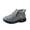 A-Gray, variant on Women's Fuzzy House Slippers Cozy Faux Micro Suede Moccasins Slip on Loafer Shoes for Indoor and Outdoor
