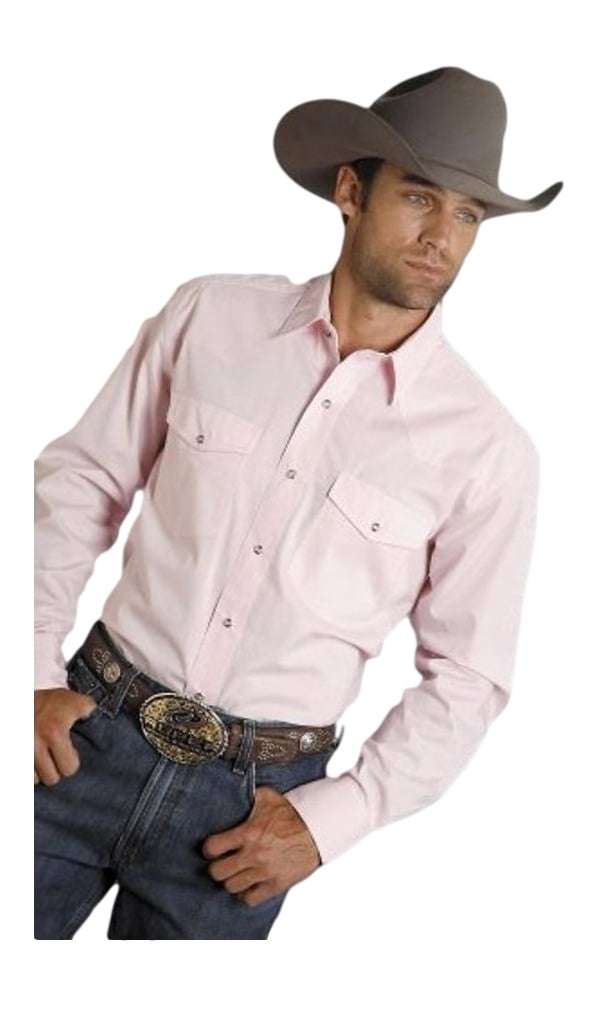 Roper Western Shirt Mens Long Sleeve 