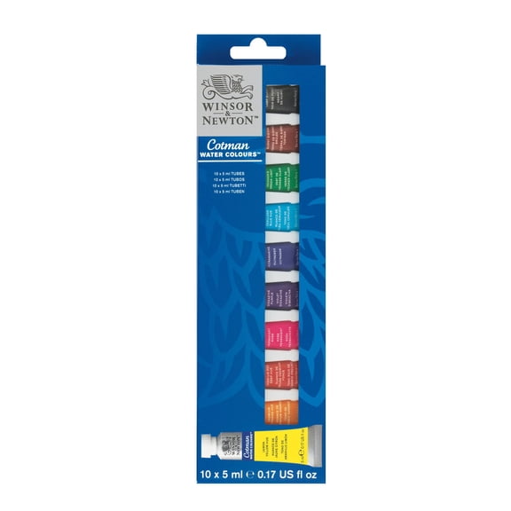 Winsor & Newton Cotman Watercolours Set, 6 Packs: 10 ct. (60 total)