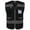 Black-Mesh, variant on TCCFCCT Security Vest for Security Guard 9 Pockets High Visibility Reflective Safety Vest for Men Women, Durable Hi Vis Vest with Reinforced Sewing, Meets ANSI/ISEA, (G100S-Yellow, L)