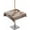 Brown, variant on Boanket Outdoor Tablecloth with Umbrella Hole for Patio/Picnic/Party/Camping, Grey Marble Waterproof Table Cloth Round Cover Washable, Nature Marble Stone Ripple Modern Art Dia 54"