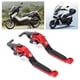 thumbnail image 2 of Palancas de freno de motocicleta duraderas, 2 piezas Palancas de freno de motocicleta resistentes al desgaste izquierdas Manijas de freno de motocicleta ajustables Las mejores en su clase, 2 of 9